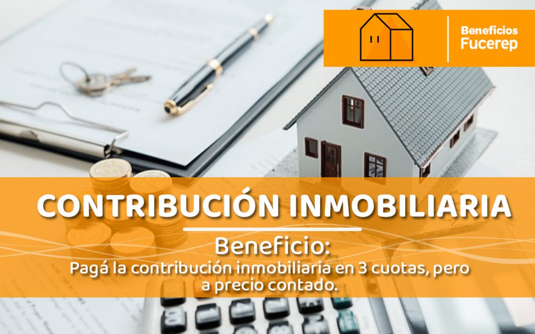 Contribución Inmobiliaria en 3 cuotas