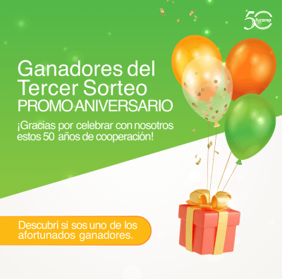 ¡Conocé a los ganadores del último sorteo de la PROMO ANIVERSARIO!